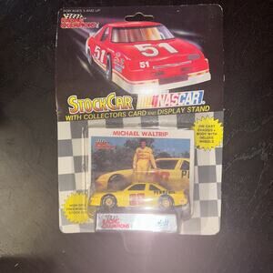 1991 Racing Champions Stock Car/Collector Card MICHAEL WALTRIP #30 Pennzoil